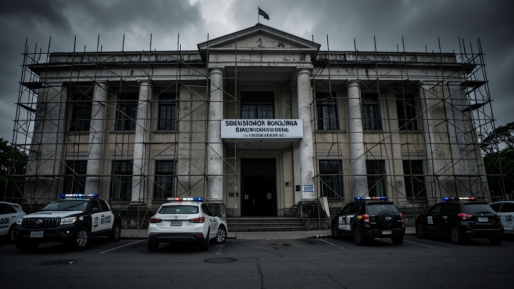 Tabacchi anunció 600 policías para Simón Bolívar y obras de salud en visita provincial