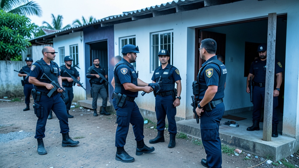 Policía incauta arsenal en vivienda del cantón Palestina