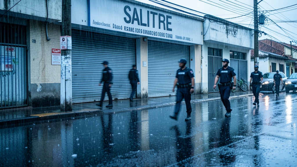 Tres procesados por posesión de armas y panfletos en Salitre