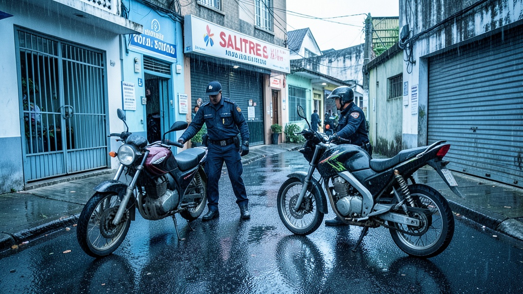Policía halla motos usadas en atentados a frigorífico y funeraria en Salitre