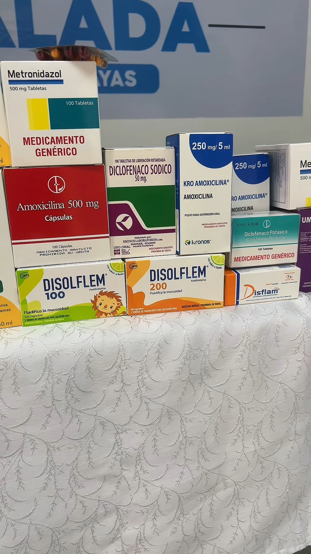 La Manzana Palestina recibe su entrega mensual de medicamentos