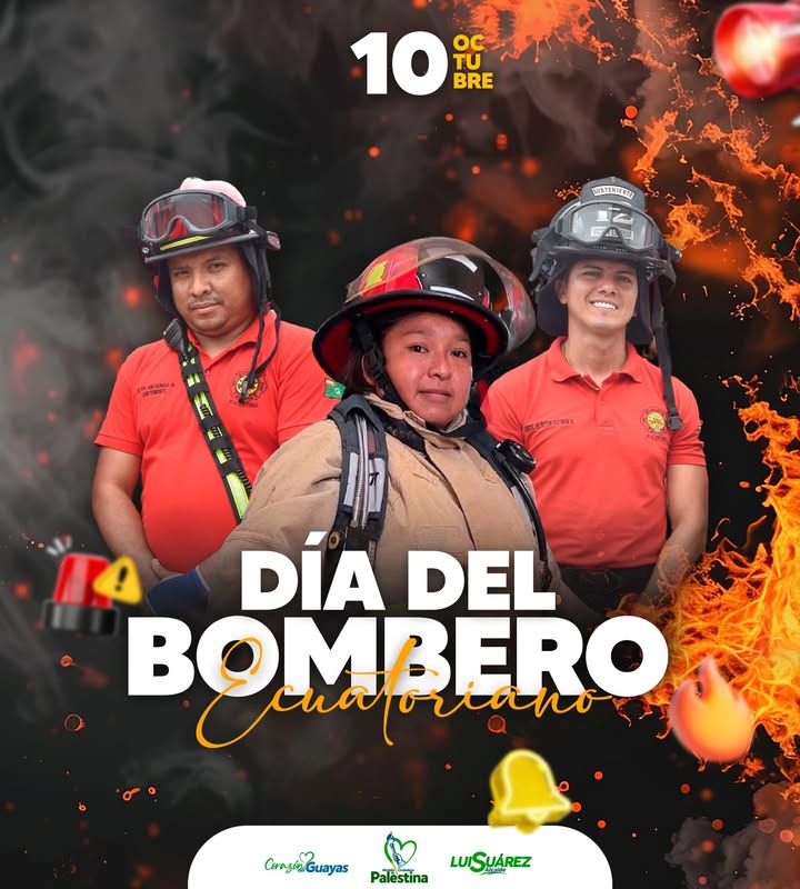 Alcaldía de Palestina rinde homenaje a los bomberos por su labor