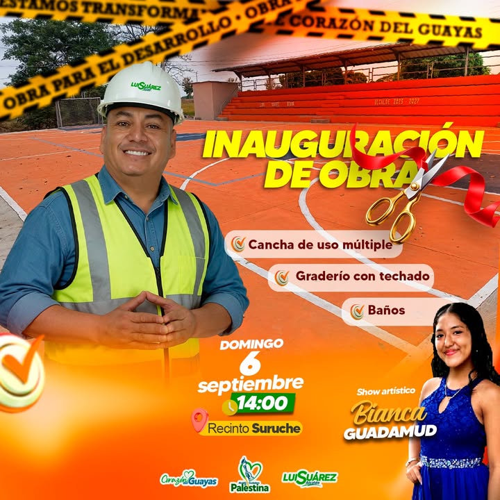 Inauguran cancha multifuncional y graderío techado en Suruche para impulsar el deporte rural